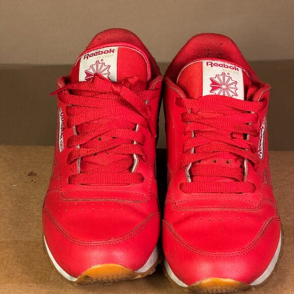 Reebok Classics Nylon Red Sneakers Women’s Size US 6 – Excellent Condition - Picture 2 of 5